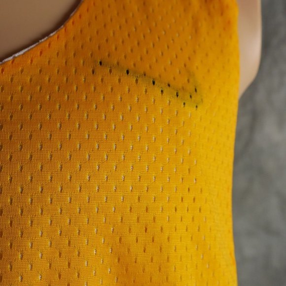 NWT NIKE 399202 717 Men's Reversible Orange/White Sleeveless Tank size L/XL ANB - Picture 2 of 6